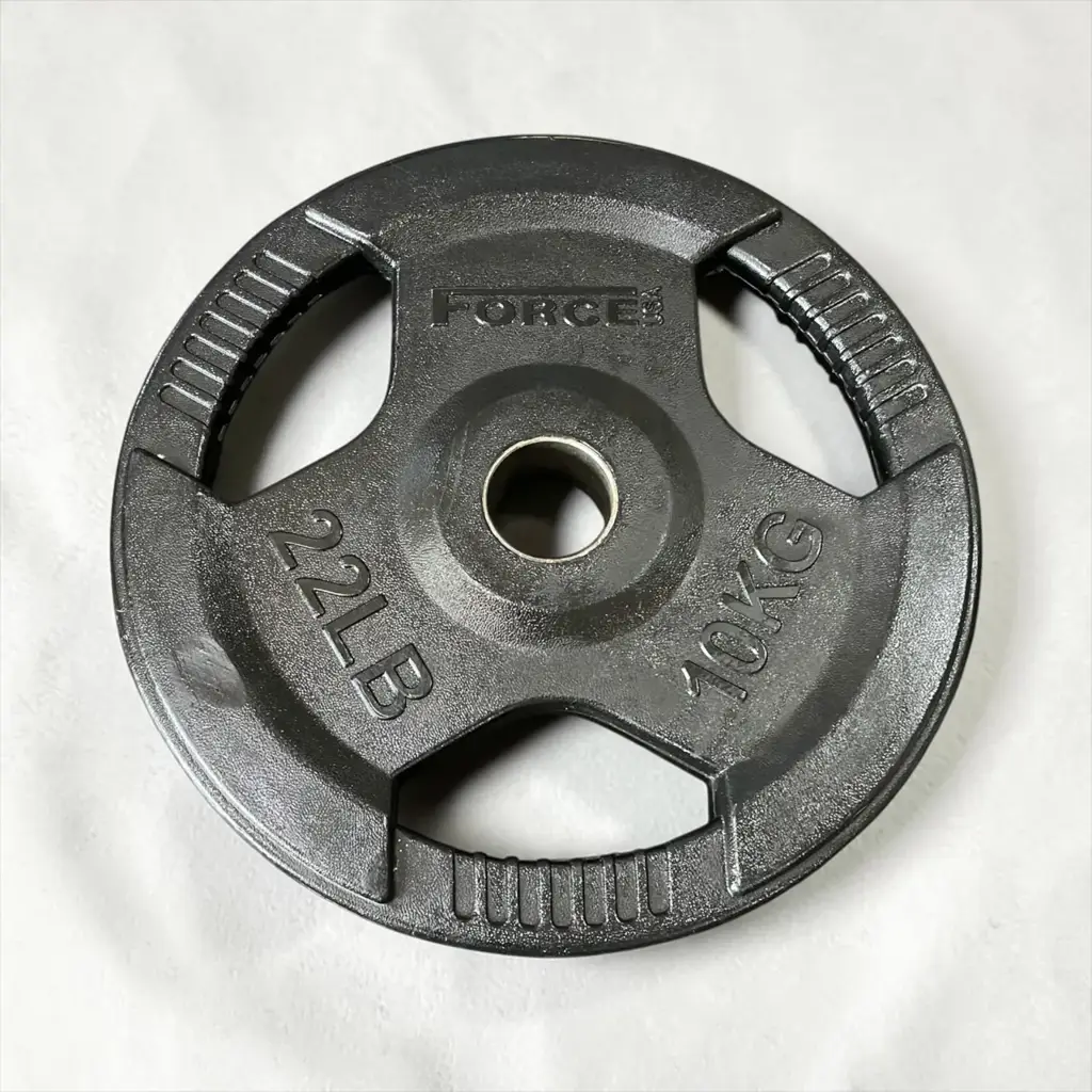 Force 10Kg Olympic Weight Plate - View 3