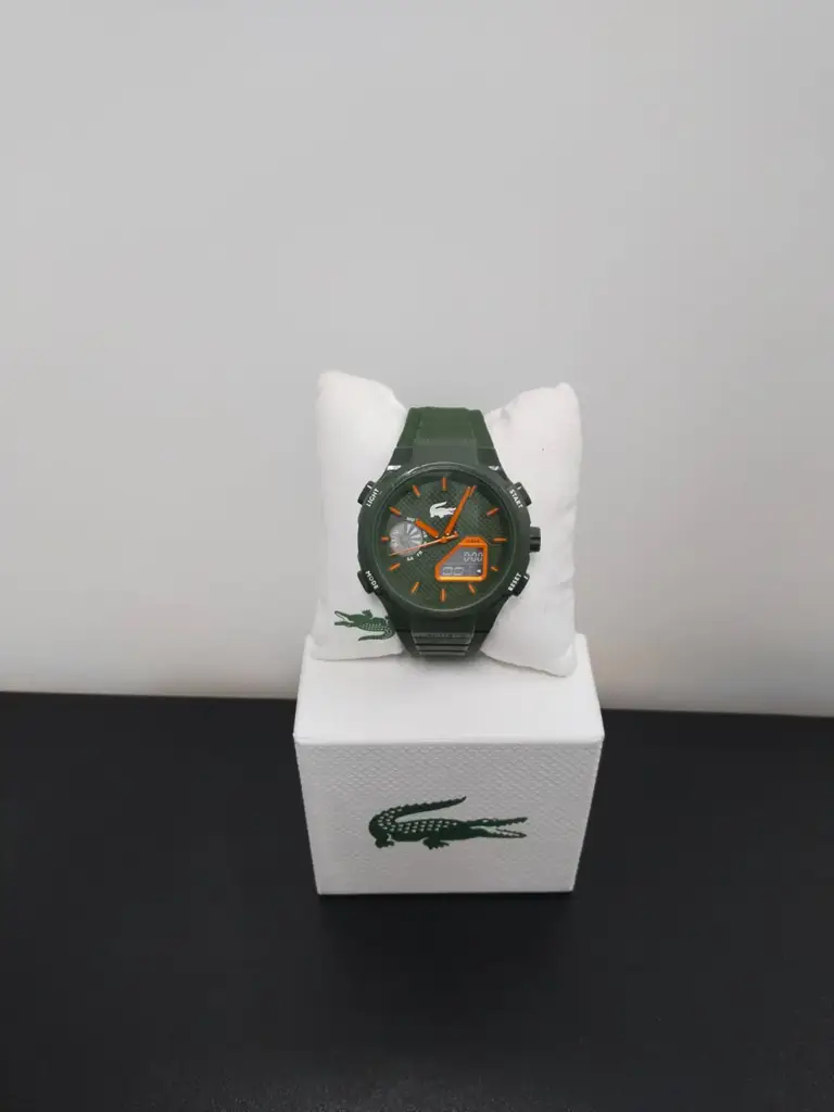 Lacoste Lc33 Khaki Ana-Digi Watch (Model 2011367)