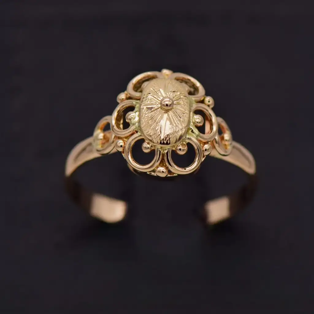 14ct Yellow Gold Dress Ring