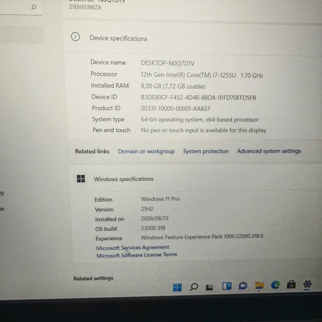 Lenovo Thinkpad E15 G4 I7-12Th Gen 8Gb Ram 500Gb Sdd - View 3