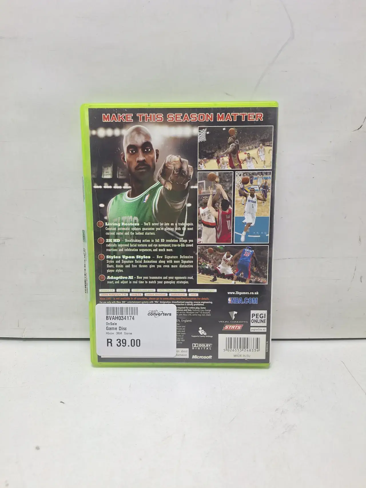 Xbox 360 Game Disc - View 2