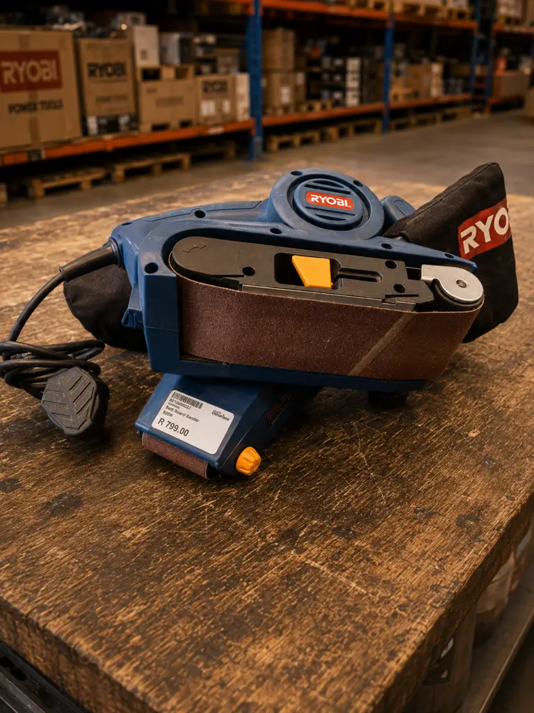 Ryobi Belt Sander Ebs-810 Pre Owned