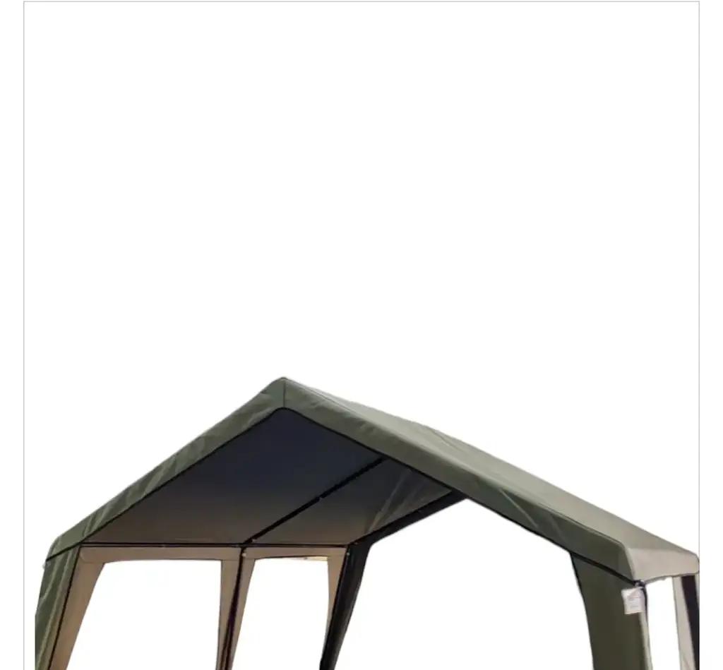 Camp Master Safari King Canvas Gazebo 3.5 X 3.5 | Heavy-Duty All-Weather Shelter - View 2