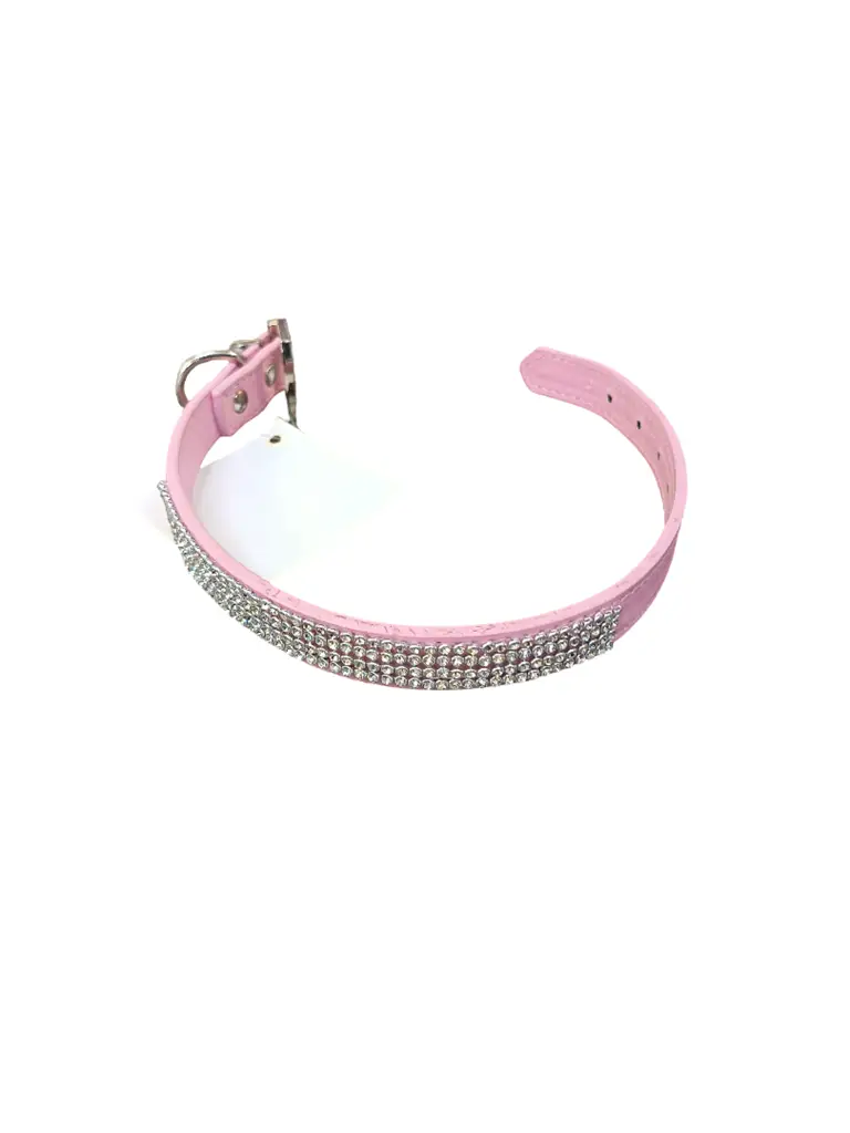 Dog Collar Rhinestone M