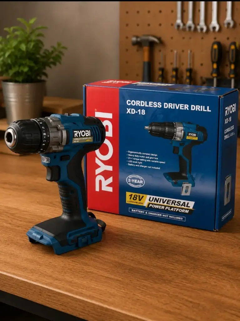 Ryobi Cordless Driven Drill Xd-18 - View 2