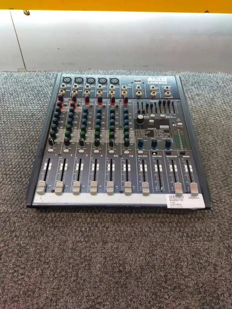 Alto Live 802 Professional 8 Channel/2 Bus Mixer - View 2