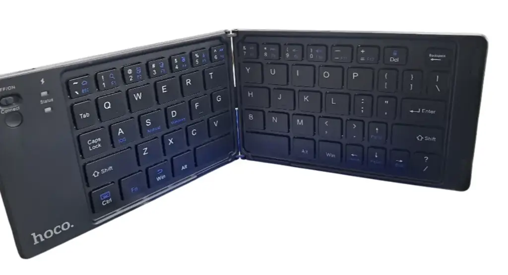Hoco Portable Foldable Wireless Keyboard - View 3