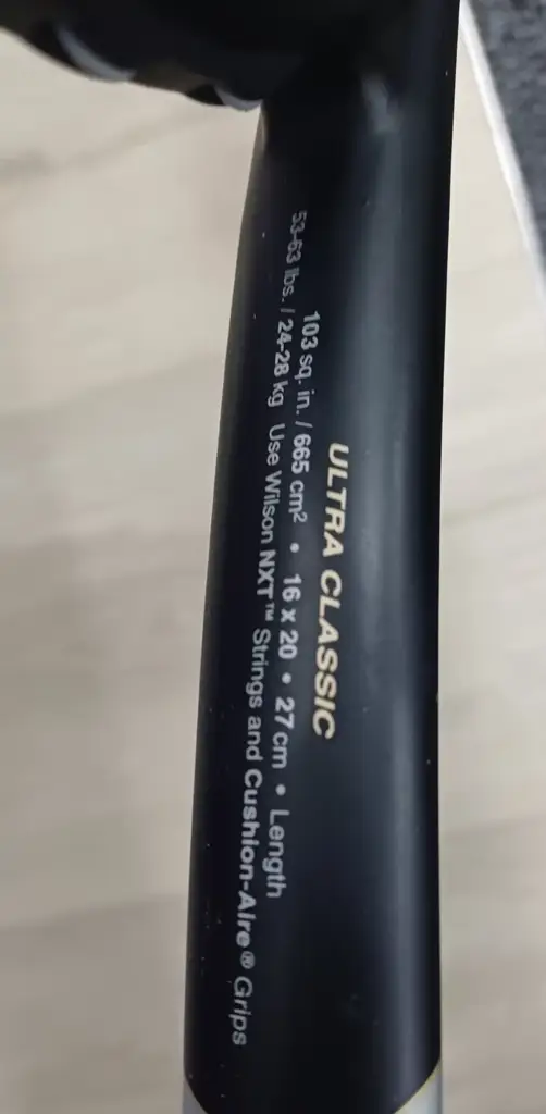 Wilson Ultra Classic Tennis Racquet - View 2