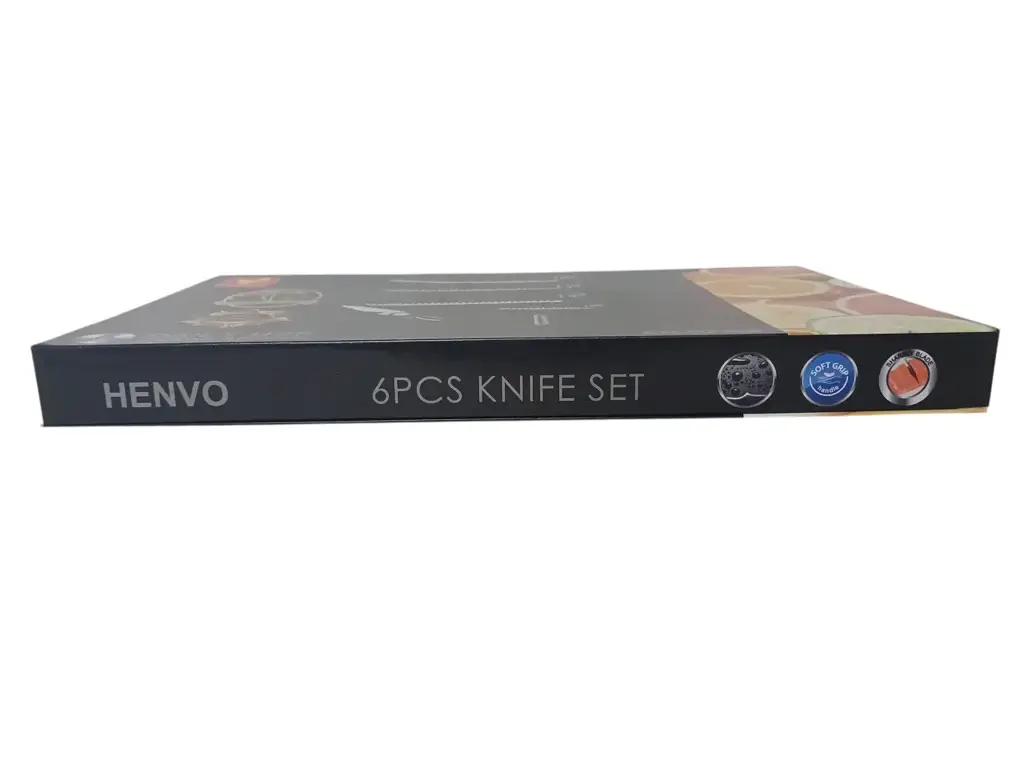 Henvo 6-Piece Black Knife Set (Er-0238A) - View 3