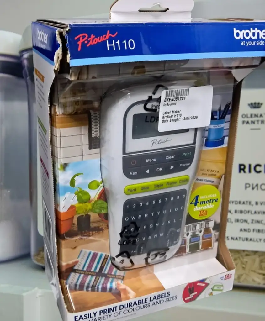 Brother P-Touch 110 Label Maker - View 2