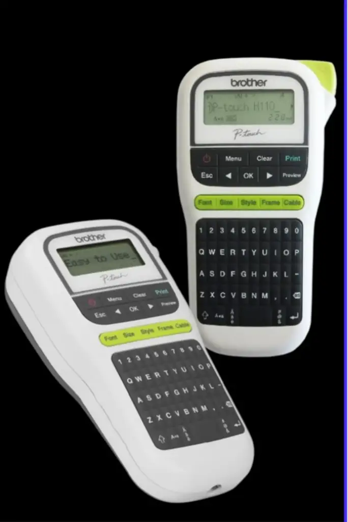 Brother P-Touch 110 Label Maker - View 3