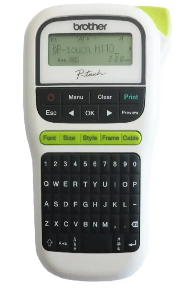 Brother P-Touch 110 Label Maker - View 4