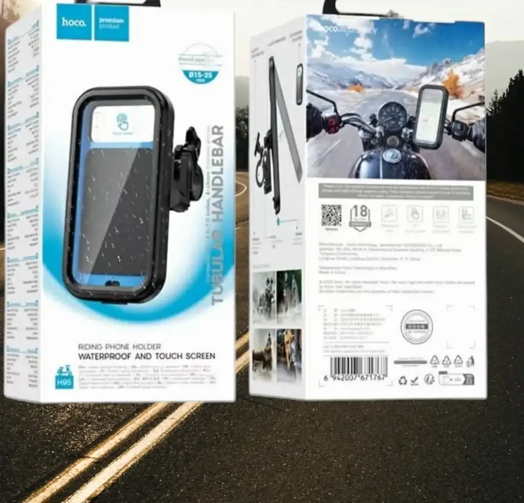 Hoco Tubular Handlebar Riding Phone Holder