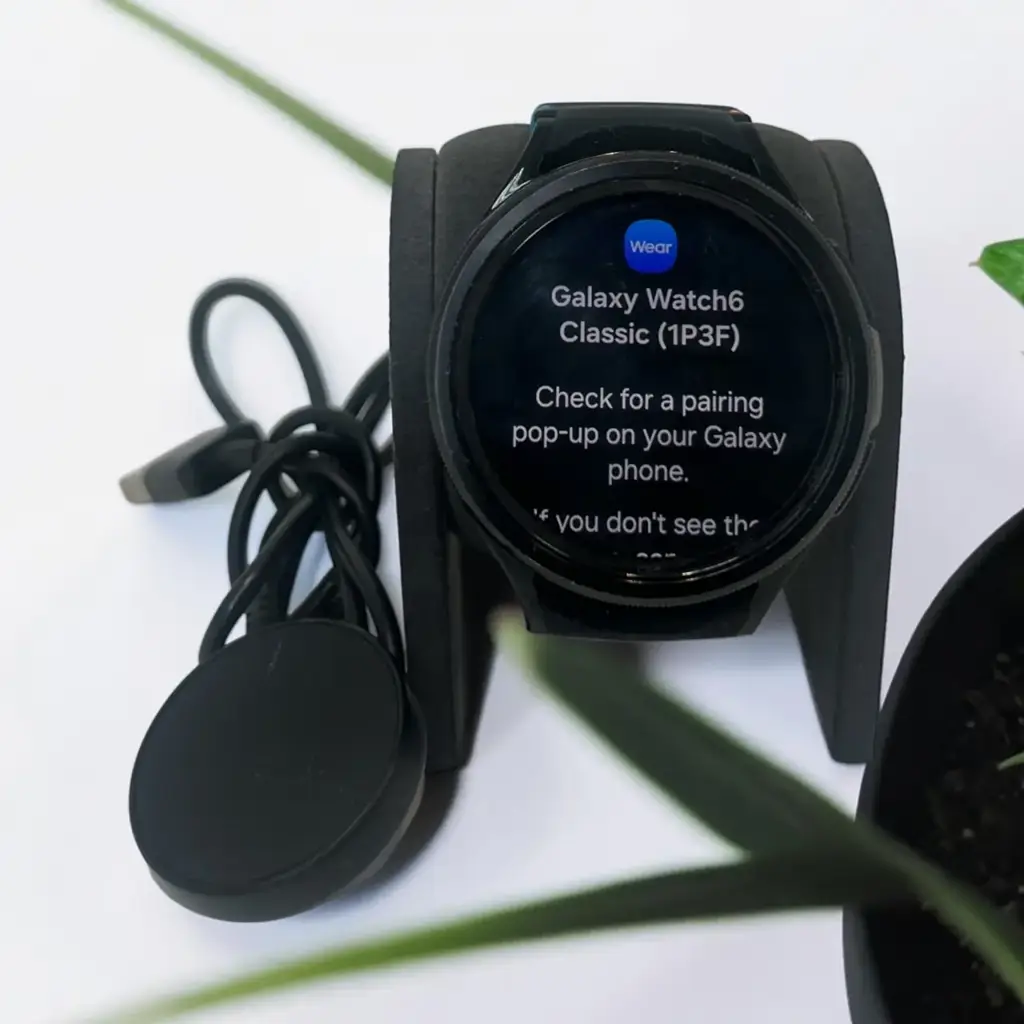 Samsung Galaxy-Black (Sm R965f) Classic Lte 47Mm Men's Smart Watch 6