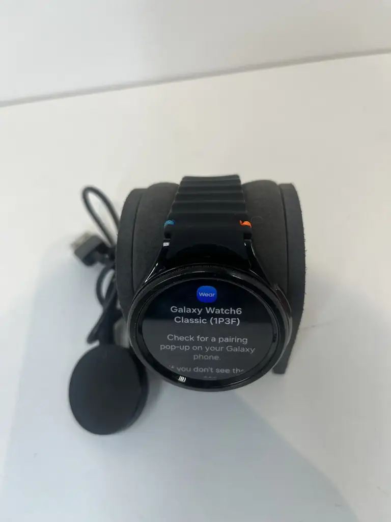 Samsung Galaxy-Black (Sm R965f) Classic Lte 47Mm Men's Smart Watch 6 - View 3