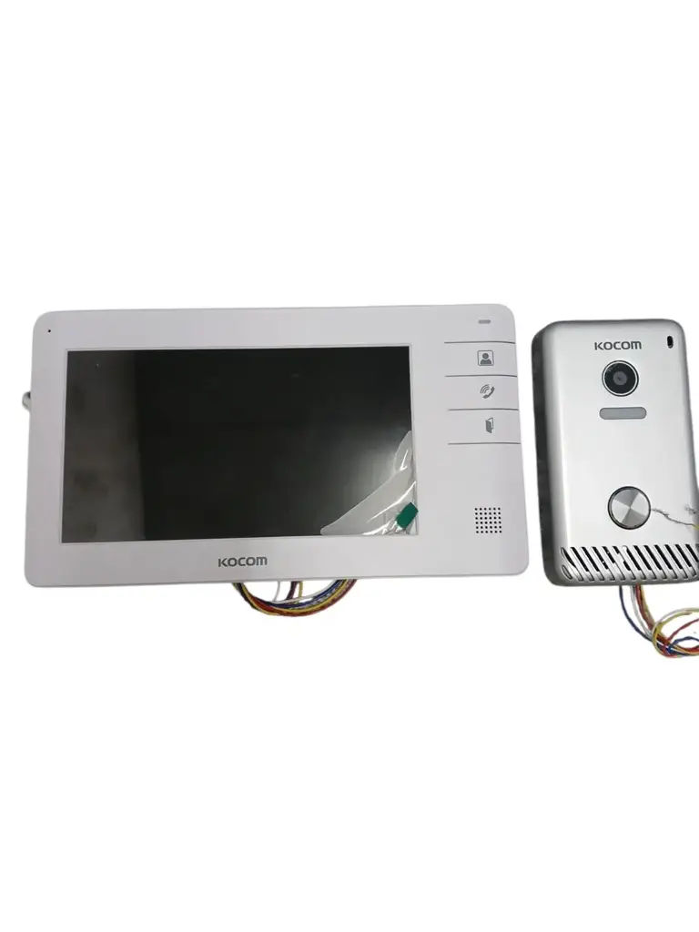 Kocom Kcv-S701eb Kit (Color Videophone 7″ Screen & Calling Unit) - View 2