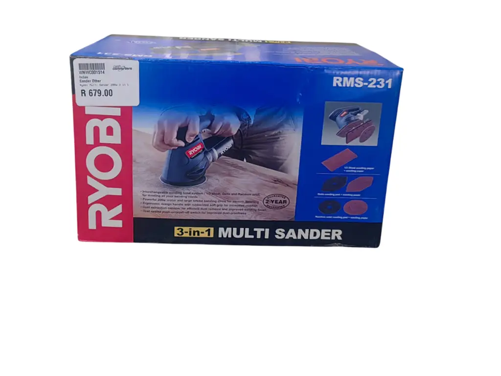 Ryobi Multi-Sander 200W 3-In-1 - View 3