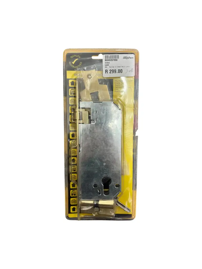 Bbl Roller & Dead Bolt Lock - Like New