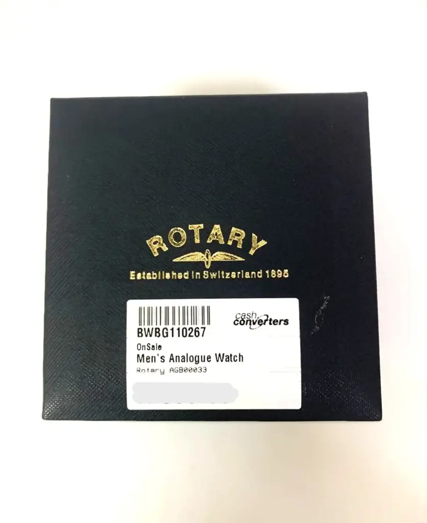 Rotary Agb00033/C/13314 Men's Analogue Watch - View 2