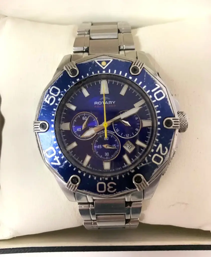 Rotary Agb00033/C/13314 Men's Analogue Watch - View 4