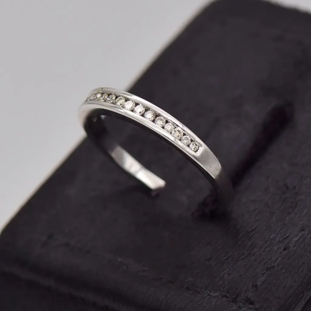 9ct Yellow Gold Eternity Ring - View 3
