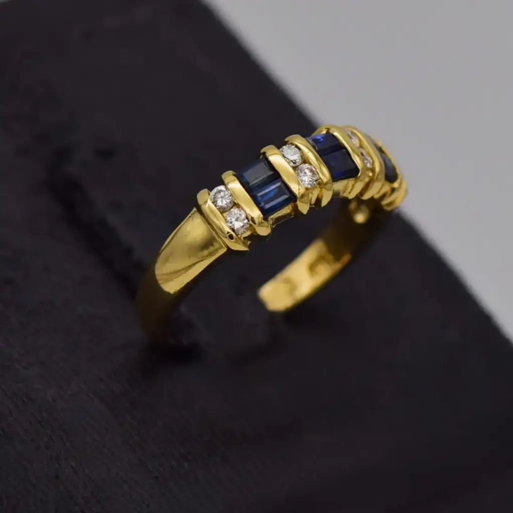 18ct Yellow Gold Cocktail Ring - View 2