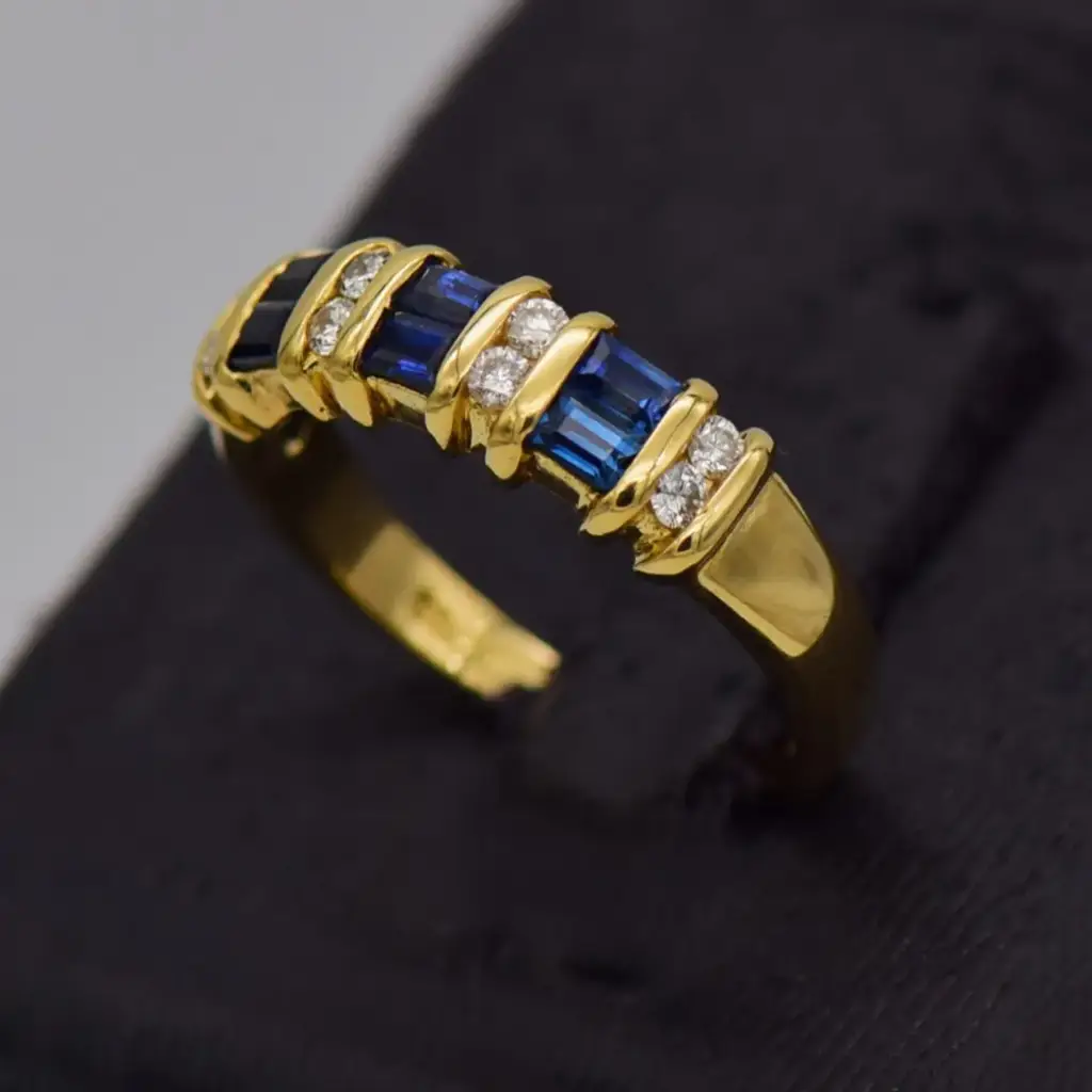 18ct Yellow Gold Cocktail Ring - View 3