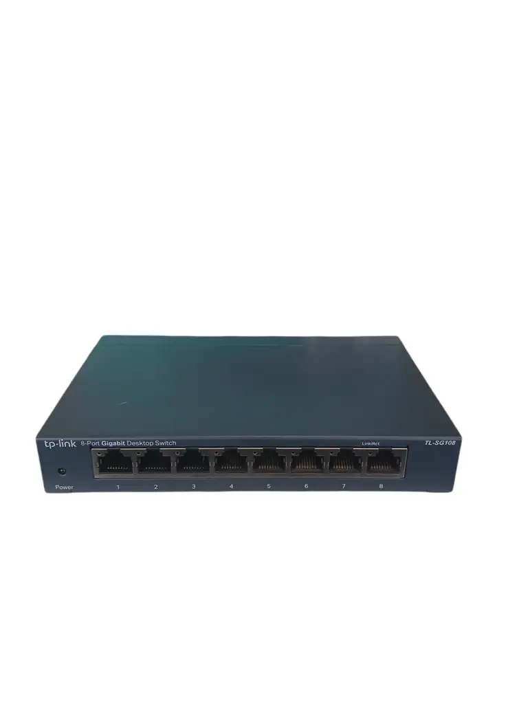 Tp-Link Tl-Sg108 8-Port Gigabit Desktop Switch - View 2