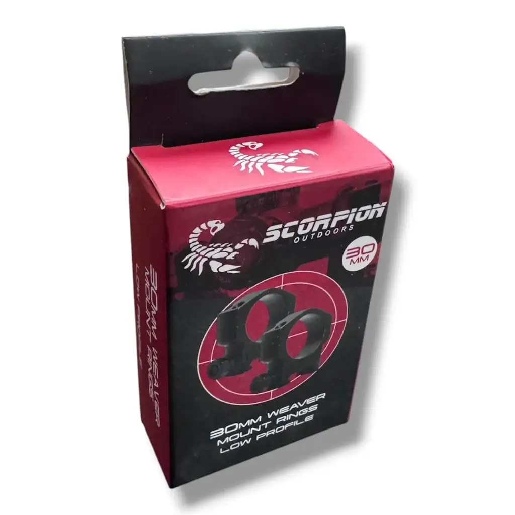 Scorpion 30Mm Weaver Mount Rings
