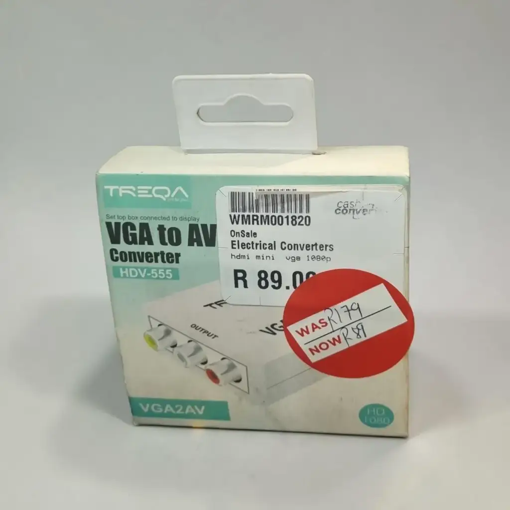 Treqa Vga To Av Converter New - View 2