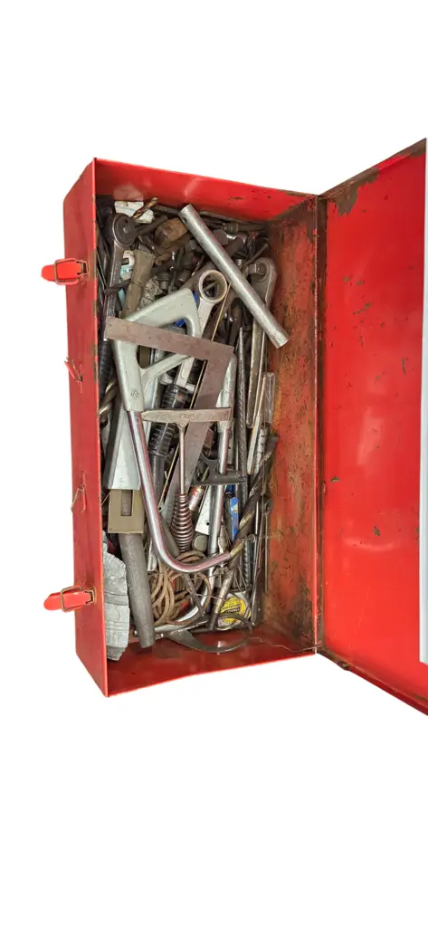 Red Bosch Tool Box
