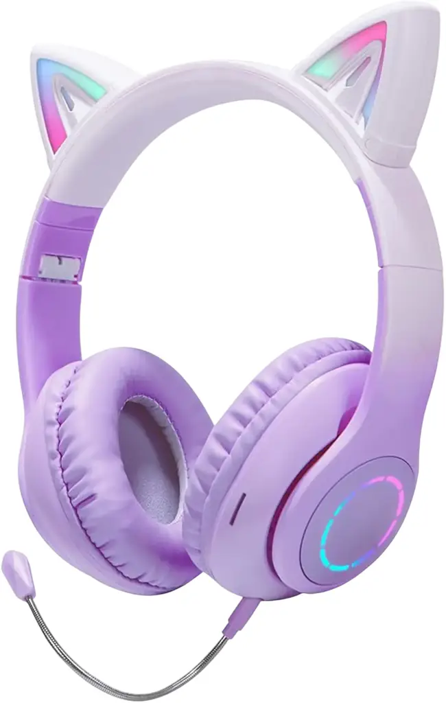 Volkano Bt Headphones Whisker Cat Ear
