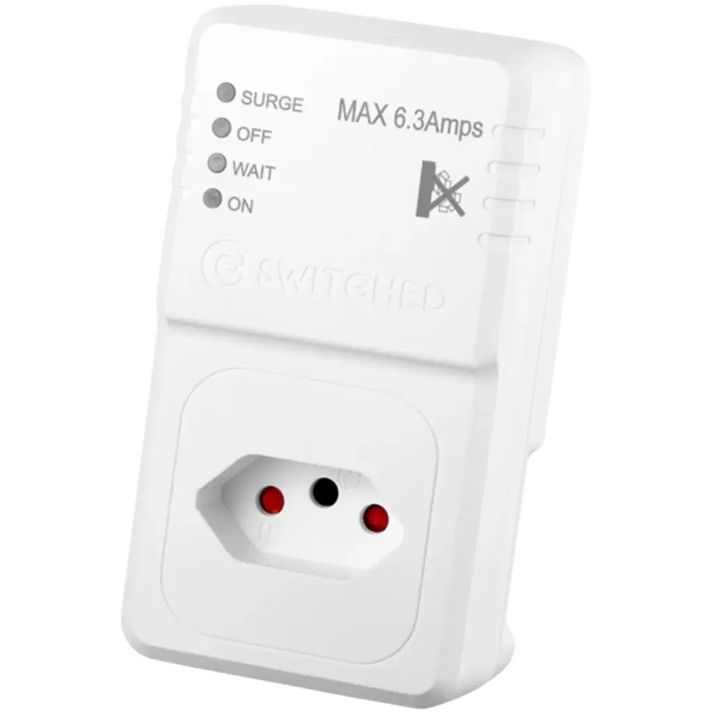 Switched 1-Way Tv Surge Adaptor (New)