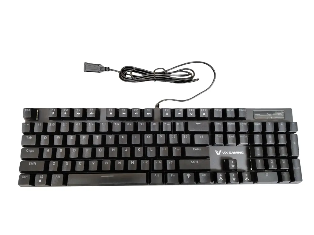 Vx Gaming Demeter Series Mechanical Keyboard With Full Rgb Lighting