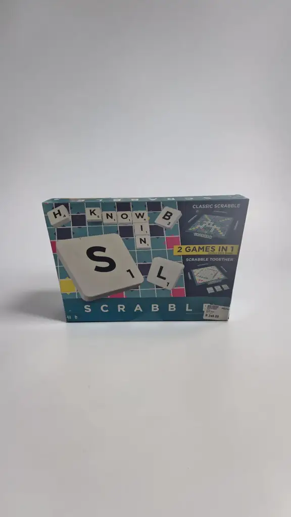 Mattel Games Scrabble 2-In-1 Double Play Board Game