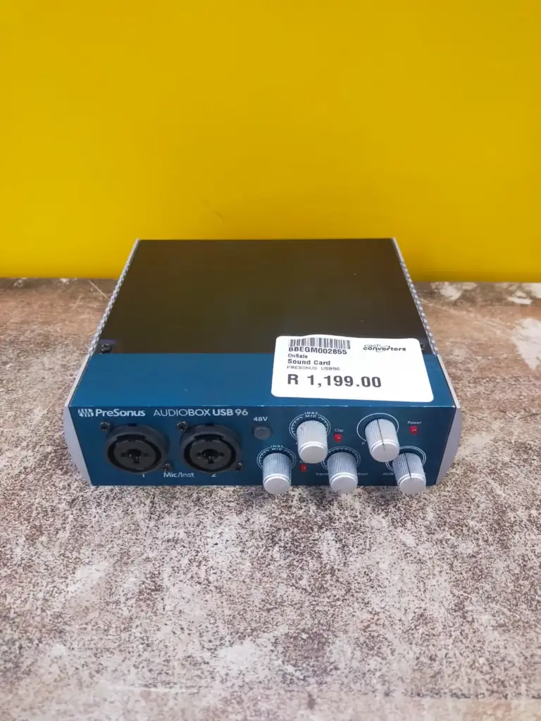 Presonus Audiobox 96 Usb Audio Interface