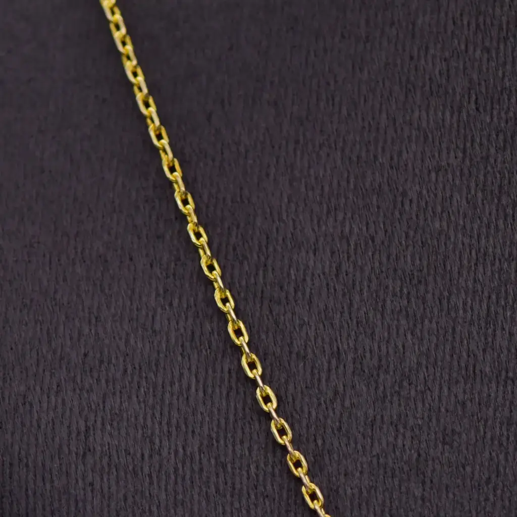 9ct Yellow Gold Chain Anchor - Link - View 2