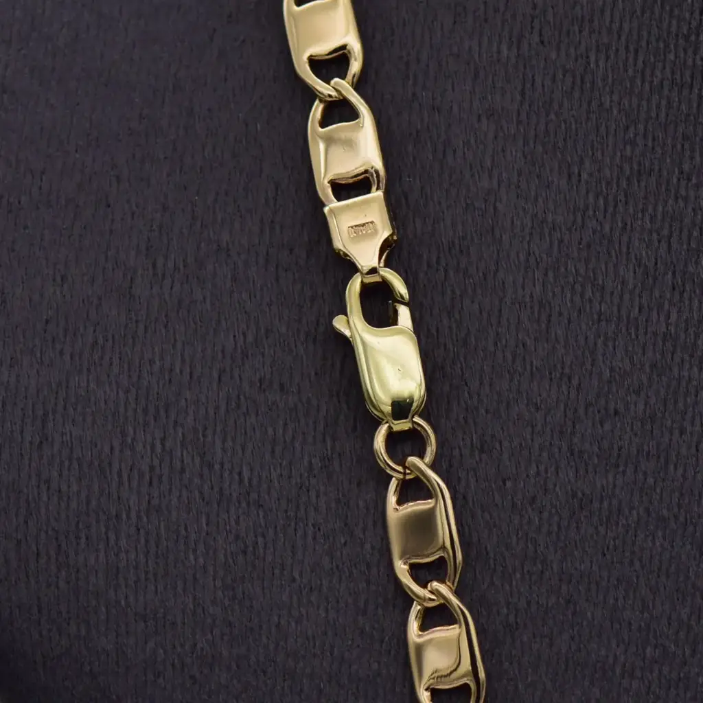 9ct Yellow Gold Chain Fancy-Link - View 3