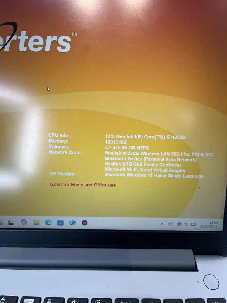 Lenovo Ideapad 1 15Iau7 Laptop - View 2