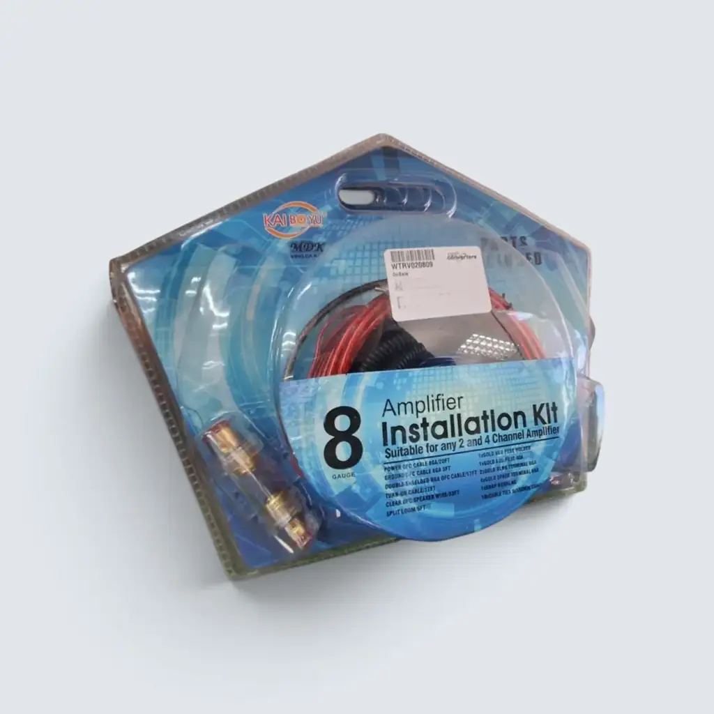 8 Gauge Amplifier Installation Kit - View 2