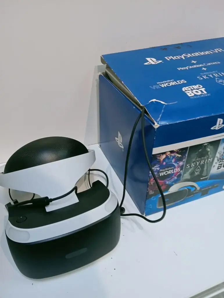 Playstation Vr Cuh-Zvr2 And Camera With Playstation Vr Worlds - View 2
