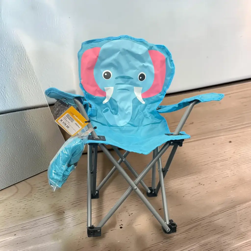 Afritrail Elephant Kids Camping Chair 50Kg
