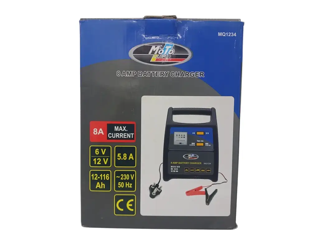 Motoquip Mq1234 8 Amp Battery Charger - View 2