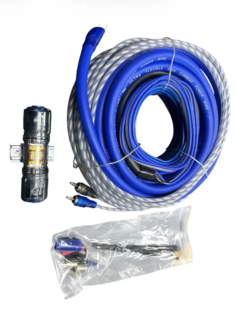 Digital Star Sound True Spec 4 Awg Amplifier Wiring Kit - View 2