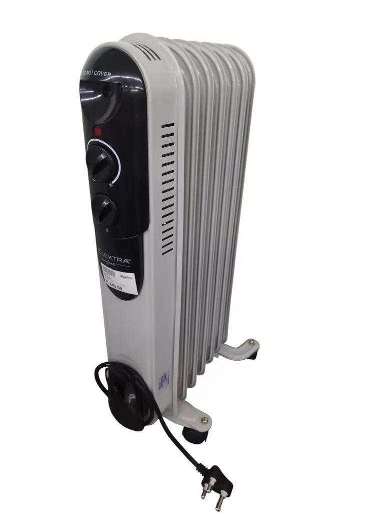 Elektra Comfort 7 Fin Oil Heater - View 3