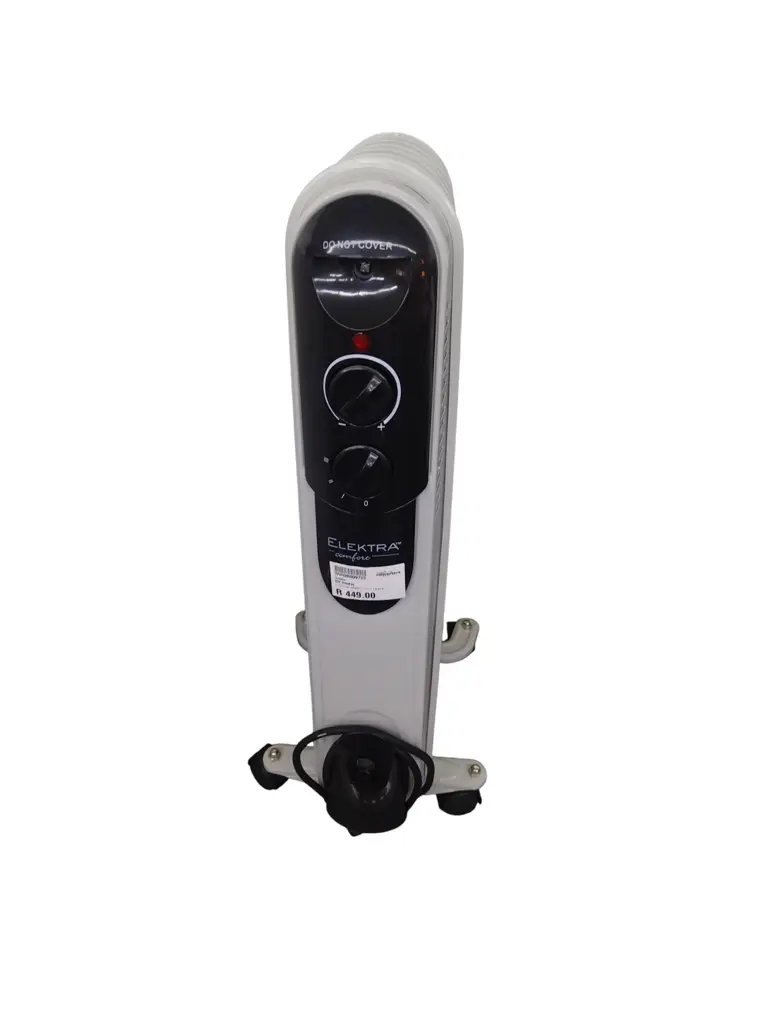 Elektra Comfort 7 Fin Oil Heater - View 4