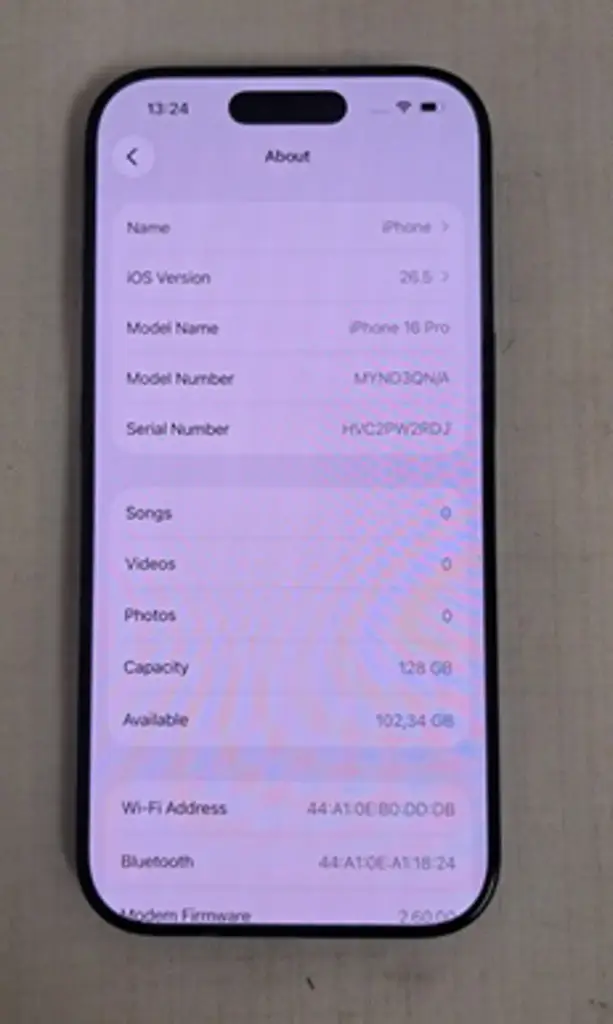 Apple Iphone 16 Pro Mobile Phone - View 2