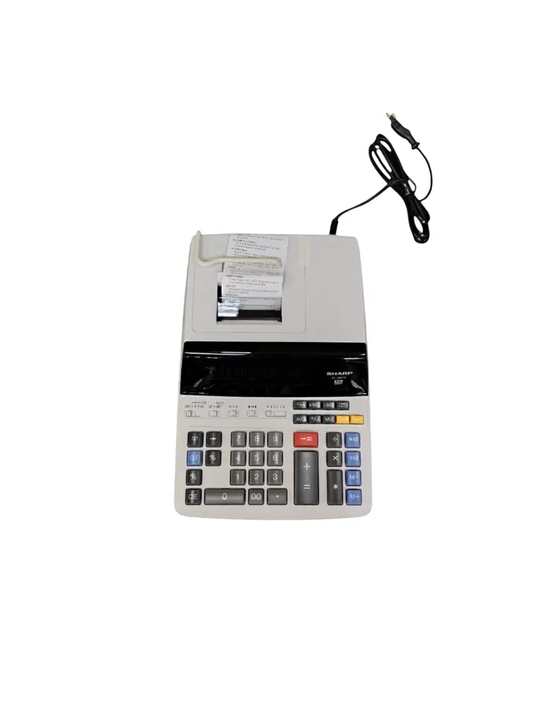 Sharp El-2607Gy Printing Calculator