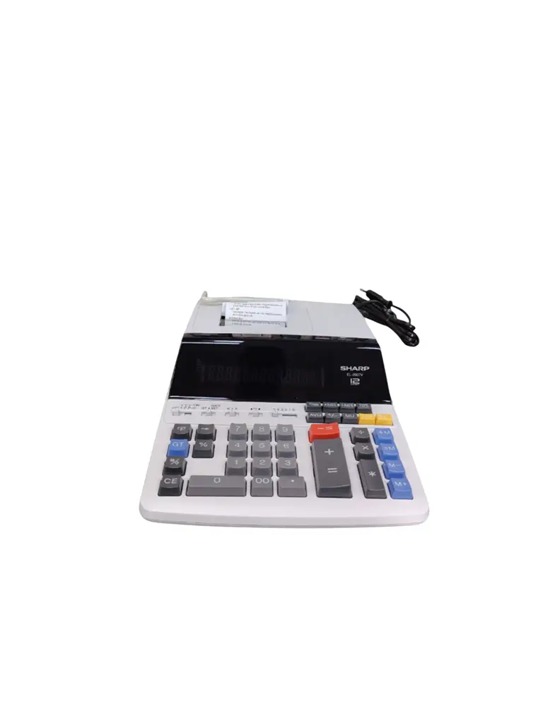 Sharp El-2607Gy Printing Calculator - View 2