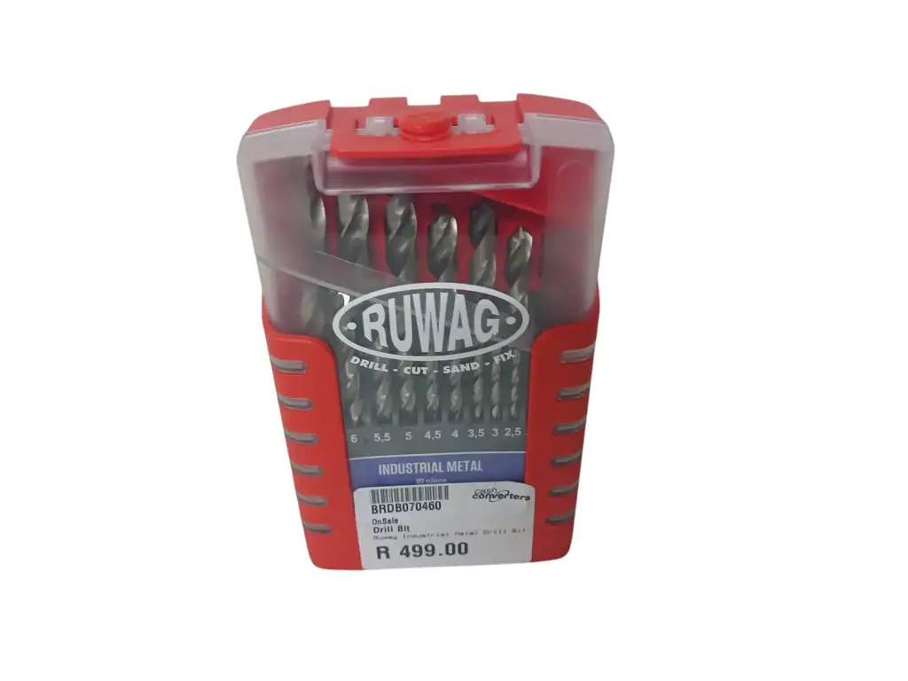 Ruwag Industrial Metal Drill Bit Set 19 Piece - View 4